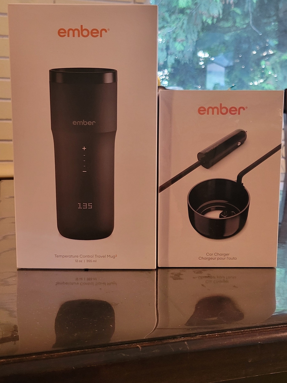 Ember Temperature Control Travel Mug²(Black) With Car Charger